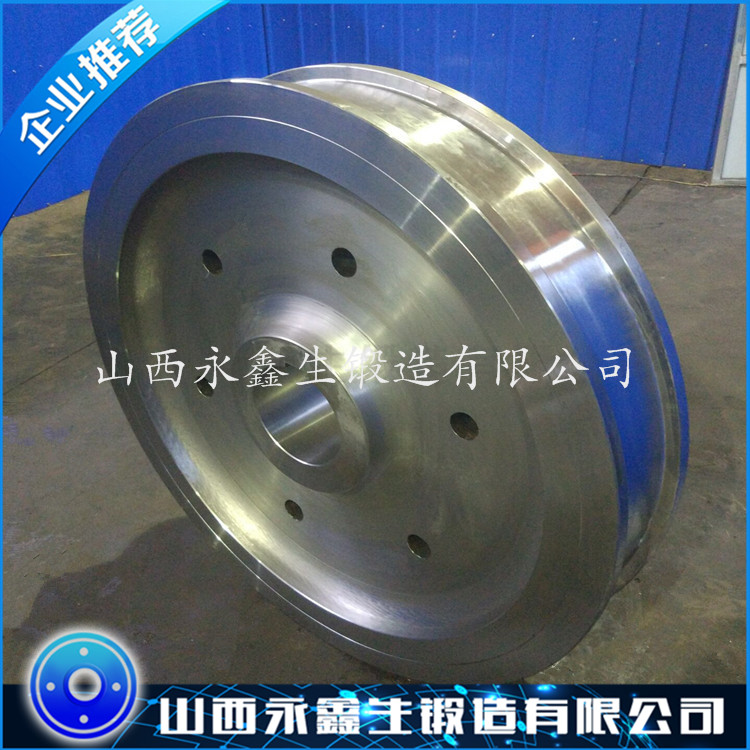 42CrMo礦山起重機鍛造輪
