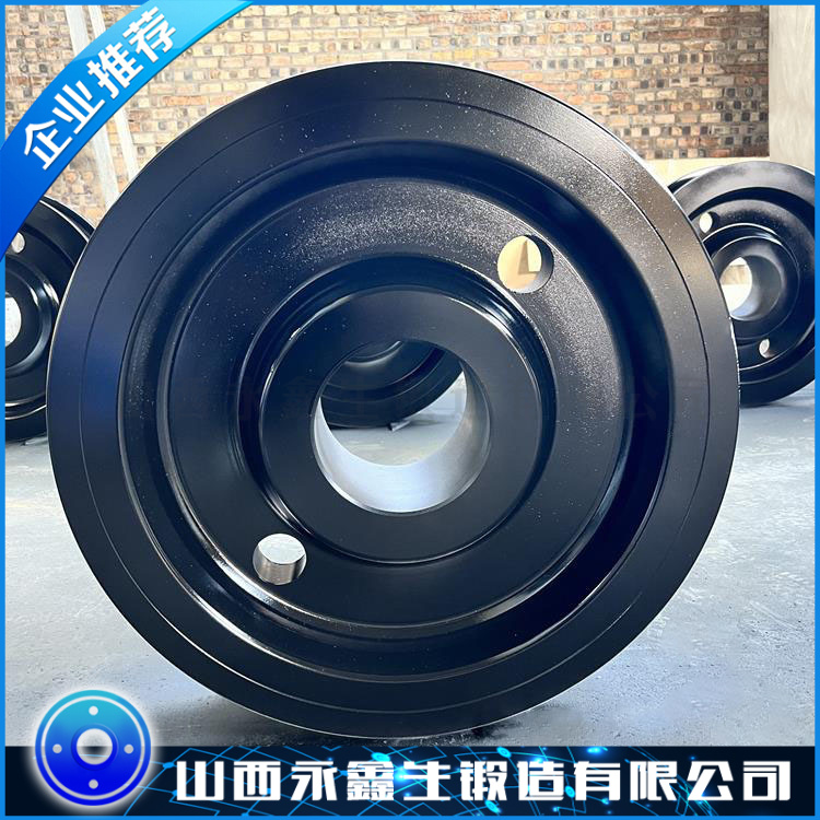 鍛造烘干設(shè)備拖輪鍛造件